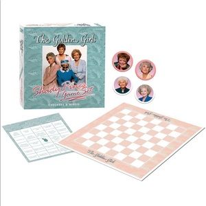 Golden Girls checkers & bingo game